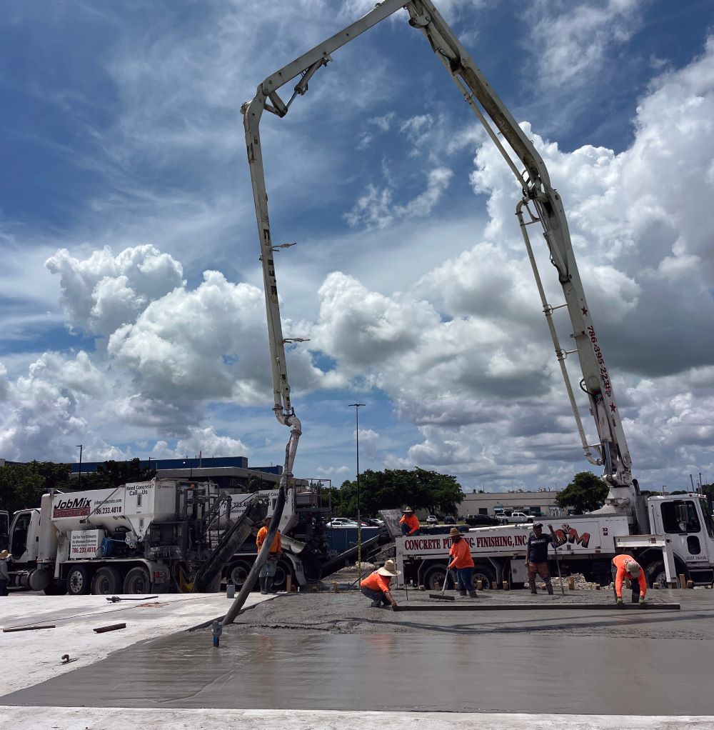 Commercial Concrete project 1
